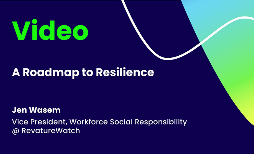 A Roadmap to Resilience